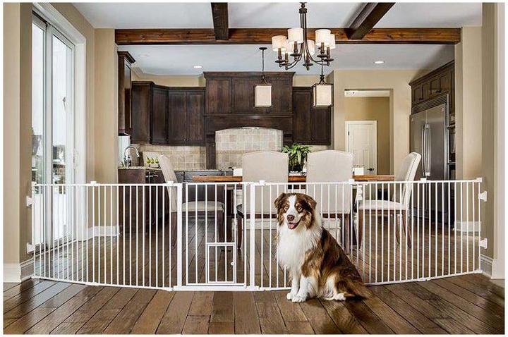 Actual product image Carlson CONVERTIBLE PET YARD 71x366CM 6 PANELS - (704.2012)