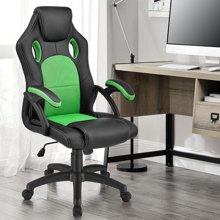 Image du produit Juskys Chaise de bureau Racing