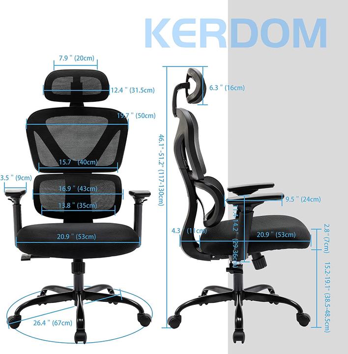 Image du produit Kerdom Chaise de bureau