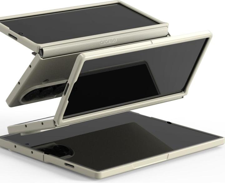 Actual product image Araree Case Aero Flex for Samsung Galaxy Z Fold7 navy (Samsung Galaxy Z Fold 7)