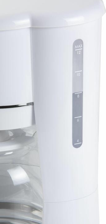 Image du produit Domo CAFETIÈRE BLANCHE DO730K 900W 1,5L 12 TASSES PORTE-FILTRE AMOVIBLE ARRÊT AUTOMATIQUE