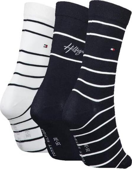 Immagine prodotto Tommy Hilfiger Confezione regalo di calze da donna (confezione da 3, 39 - 42)