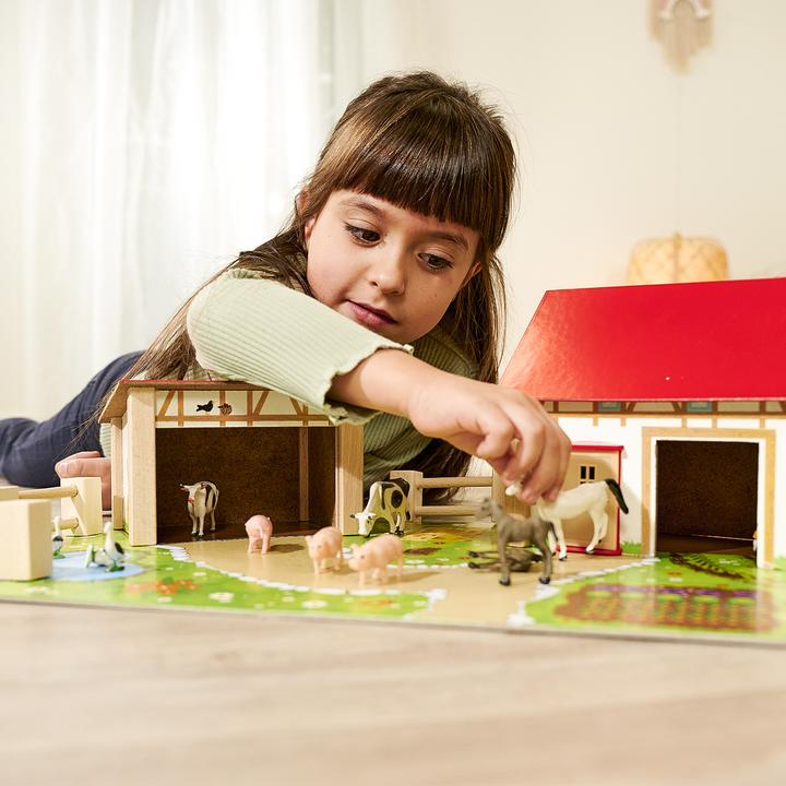 Produktbild Eichhorn Houten Boerderij met Accessoires, 20dlg.