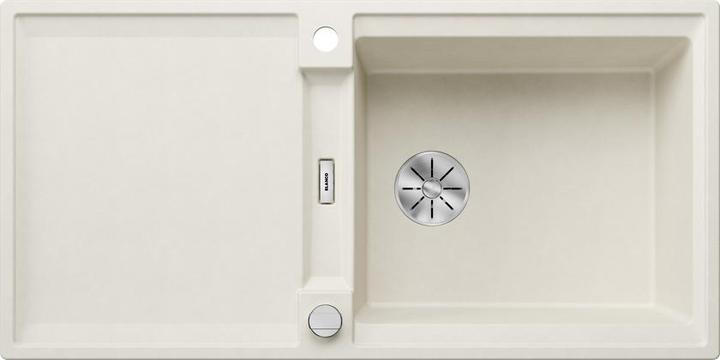 Blanco ADIRA XL 6 S | SILGRANIT soft white | installation type: installation from above | reversible | (Fitted sink, 100 cm, 50 cm)