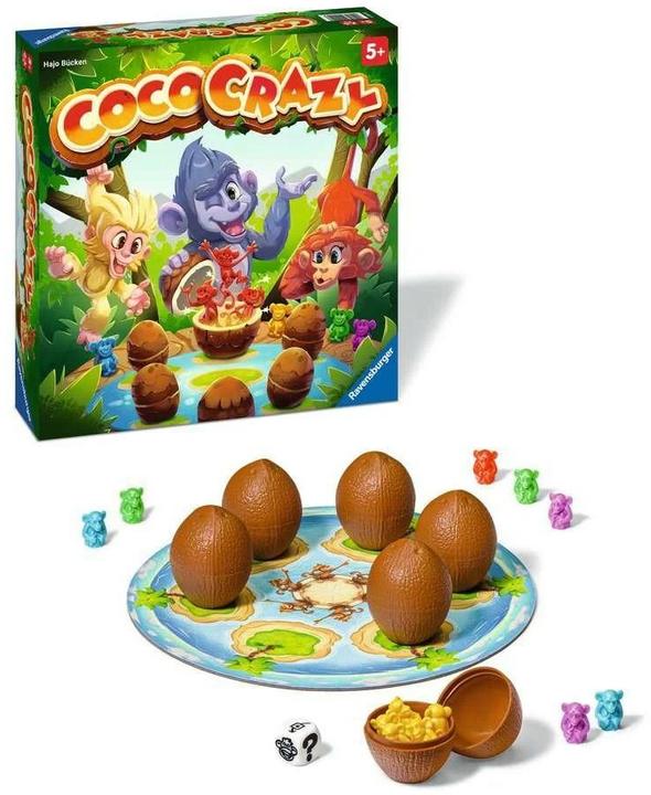 Image du produit Ravensburger Coco Crazy (Allemand, Français, Néerlandais, Italien)