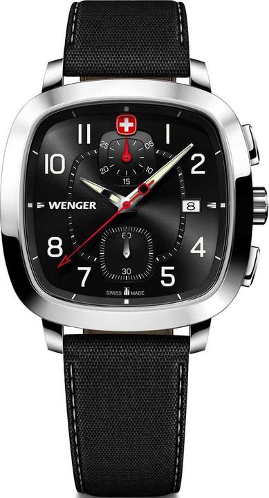 Wenger 01.1933.108 Vintage Sport (Swiss Made, Chronograph)