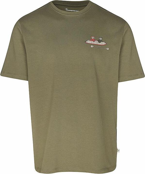 KnowledgeCotton Apparel Regular S/S Heavy Single Printed (M)