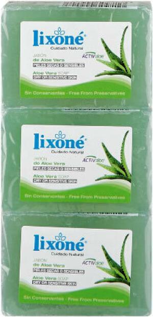 Produktbild Lixone ALOE VERA jabón piel seca o sensible 3 x 125 gr (Körpercreme)