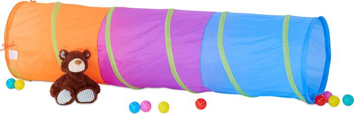 Relaxdays Colourful play tunnel