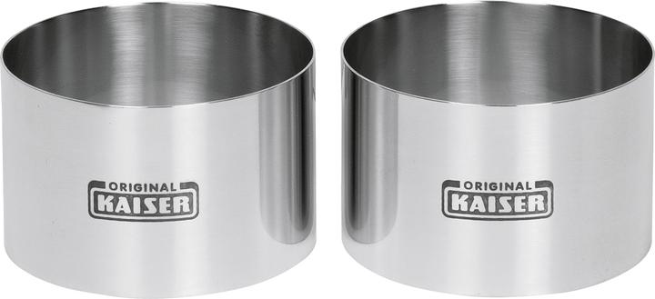 Produktbild Kaiser Dessert-/ Speiseringe-Set 8 cm 2 Stück Piccantini
