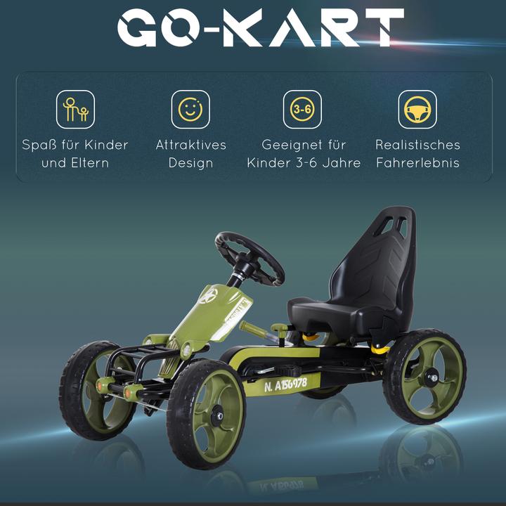 Image du produit Homcom Gokart 35kg 3-8