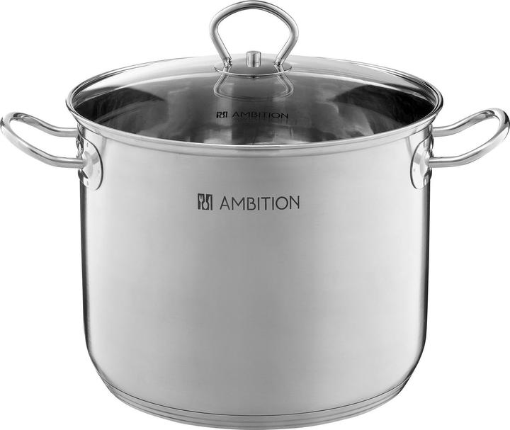 Actual product image POT 60816 STEEL 24cm (24 cm, Stainless steel)