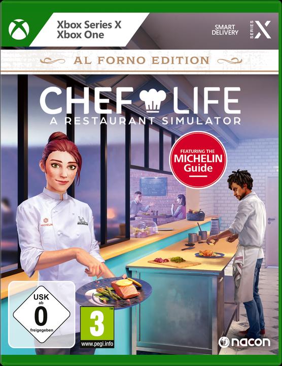 Produktbild Nacon Gaming Chef Life: A Restaurant Simulator - Al Forno Edition (Xbox Series X, Xbox One S, DE)