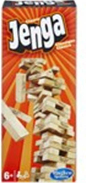 Actual product image Hasbro Gaming Jenga Classic (German, French, Italian)