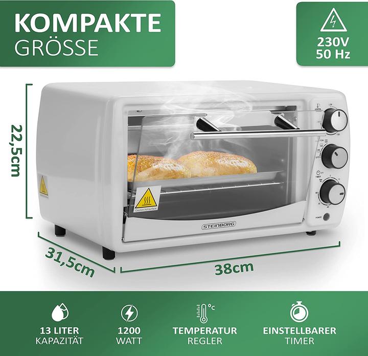Image du produit Steinborg Mini four, 13L