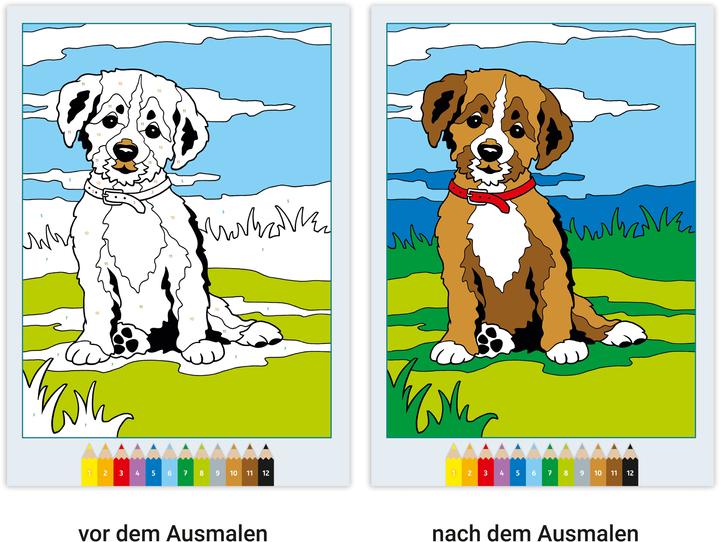 Produktbild Ravensburger CreArt Malen nach Zahlen ab 5: Tierkinder