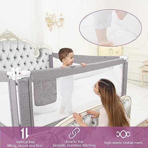 Produktbild Zehnhase Kinderbettgitter zum Schutz vor Stürzen (190 cm)