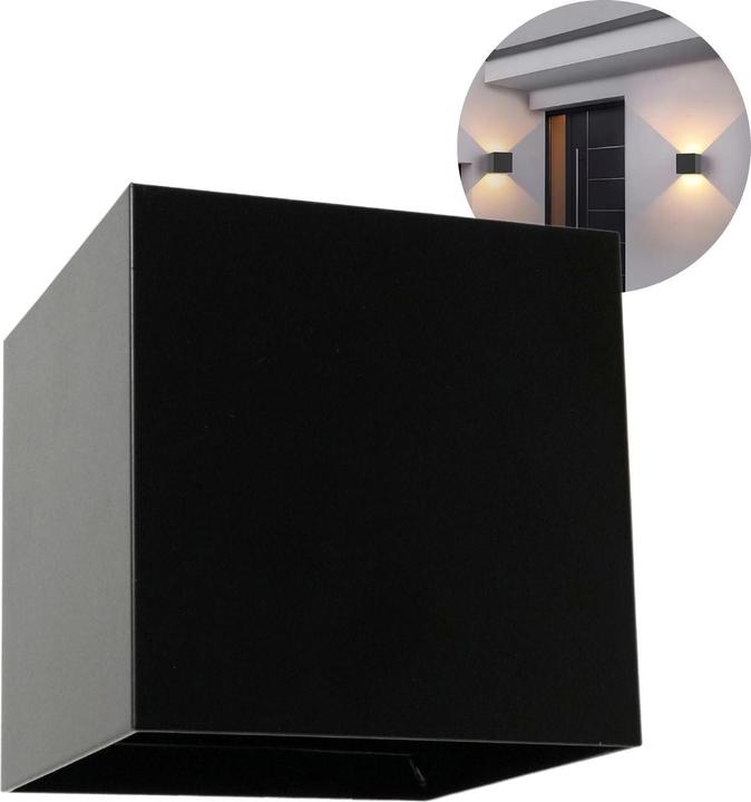 Hermex LED wall light Wall lamp Up-down wall light Façade light Wall spotlight (1000 lm, IP65)