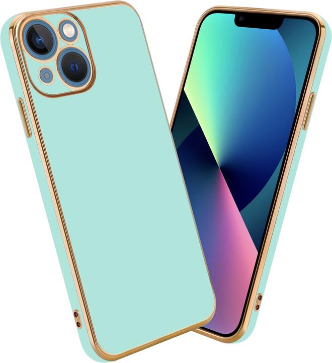 Glossy Mint Green - Gold