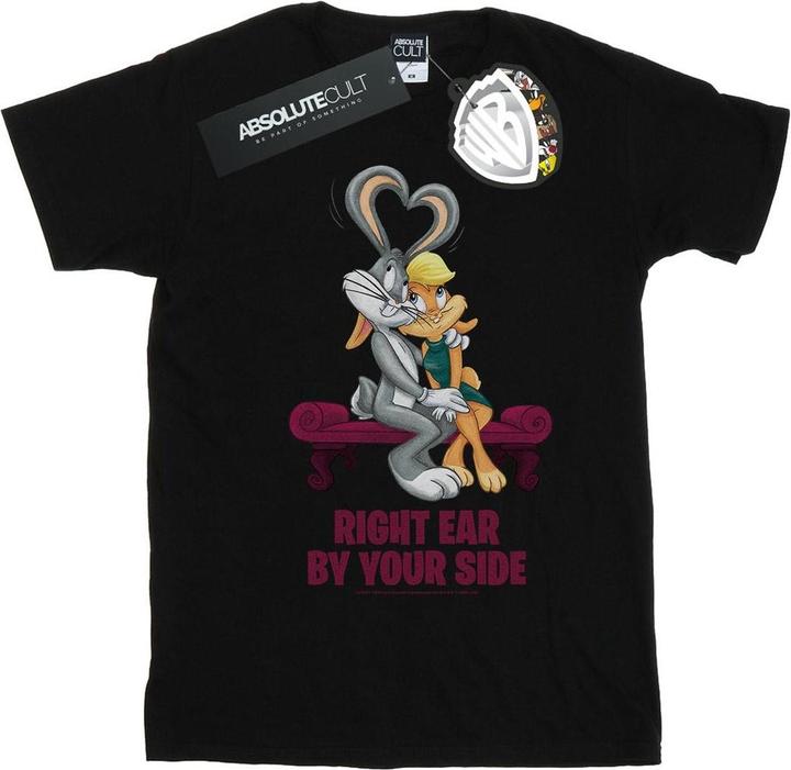 Looney Tunes Bugs And Lola Valentine's Cuddle TShirt (XL)
