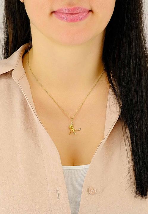 Image du produit Muau Hockey sur glace (750, Or jaune 18 carats, Or blanc)