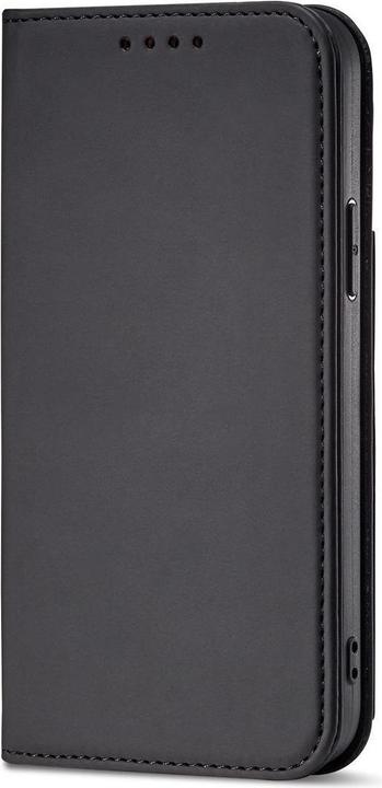 Produktbild Hurtel Magnet Card Case for iPhone 12 cover card wallet card stand black (Apple iPhone 12)
