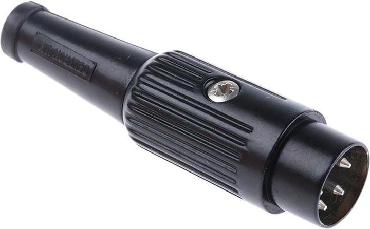 Produktbild Rs Pro DIN-Stecker 4-polig, 34 V ac/dc / 2A, Crimpanschluss Kabelmontage