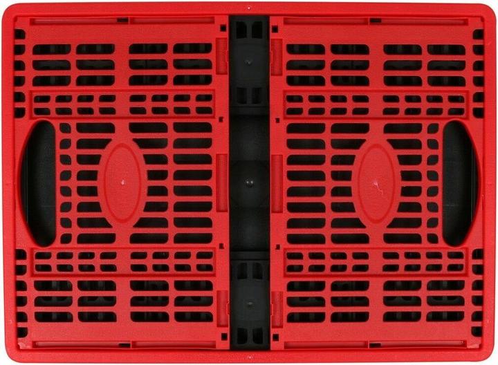 Actual product image Tontarelli Faltschachtel mit Griffen Voilà Rot 47,5 x 35 x 23,6 cm (10 Stück)