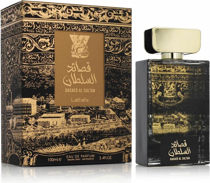 Actual product image Lattafa Perfumes Qasaed Al Sultan Eau de Parfum - 100ml (Eau de parfum, 100 ml)