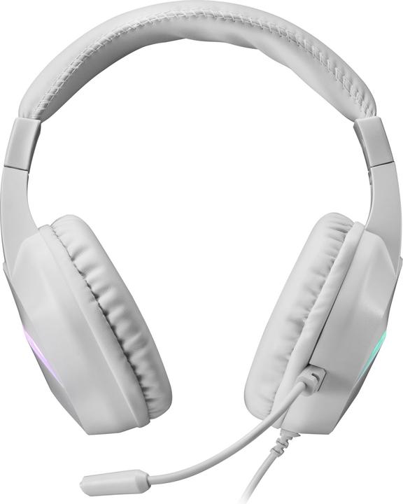 Produktbild Mars Gaming Casque Micro Gamer MH122 RGB (Blanc) (Kabelgebunden)