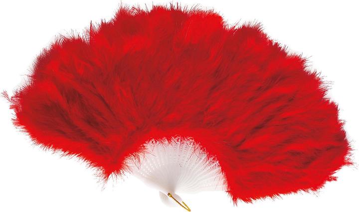 Produktbild Widmann Feder Fächer Rot (One Size)