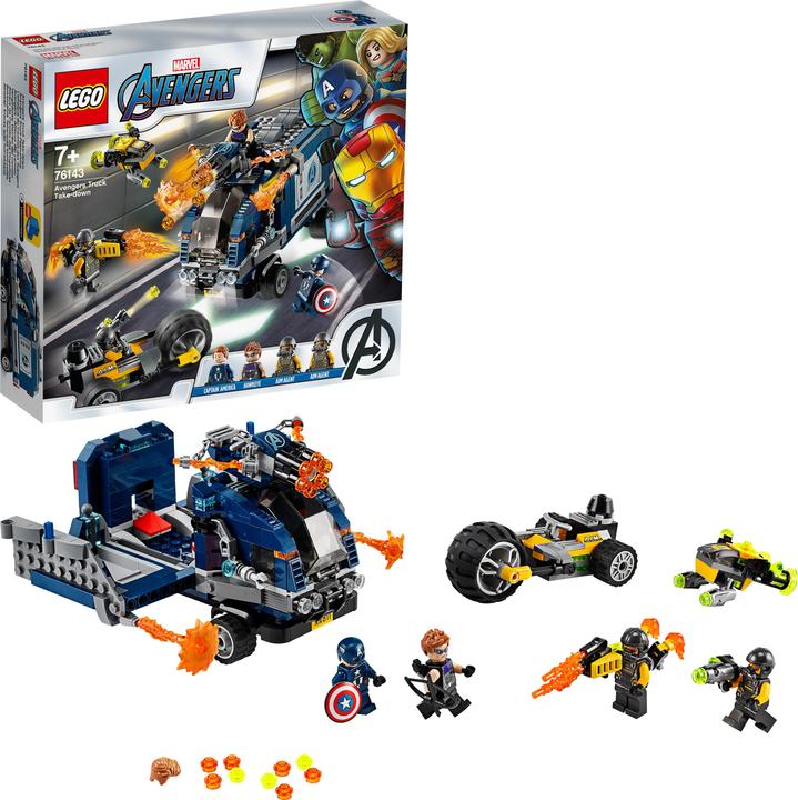 Immagine prodotto LEGO Vendicatori arresto camion (76143, LEGO Marvel)