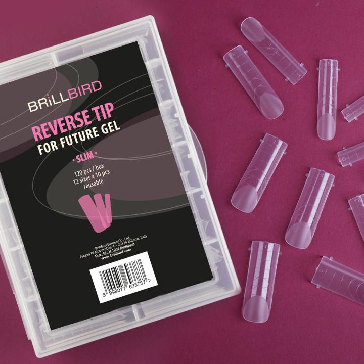 Produktbild BrillBird Reverse/Dual Tip - Slim 120Stk. (Nagellacktrockner)