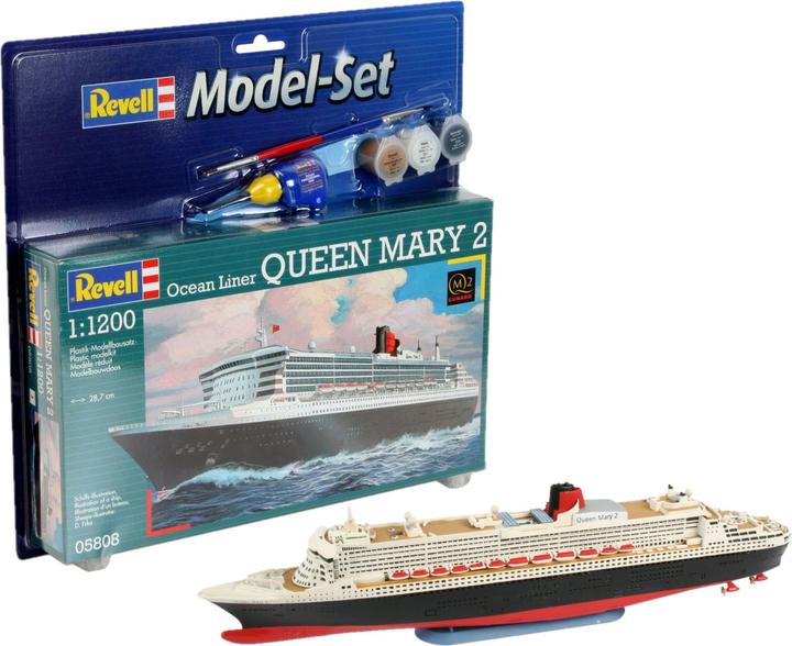 Produktbild Revell Model Set Queen Mary 2 1:1200