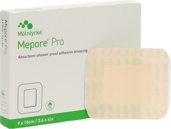 Mepore Wundverband 10x9cm Wundkissen 6x5cm steril (10 x)