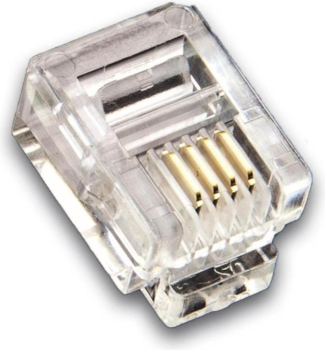 Wirewin RJ-11/RJ-12 Modularstecker 100er Pack