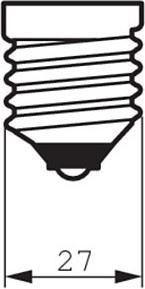 Productafbeelding Philips Ontladingslamp (E27, 53 W, 3600 lm, 1 x, G)