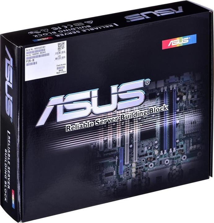 Image du produit ASUS P12R-M (LGA 1200, Intel C252, mATX)