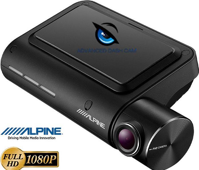 Actual product image Alpine DVR-F800PRO (Built-in display, Rechargeable battery, Wi-Fi, Night vision, GPS receiver, Full HD)