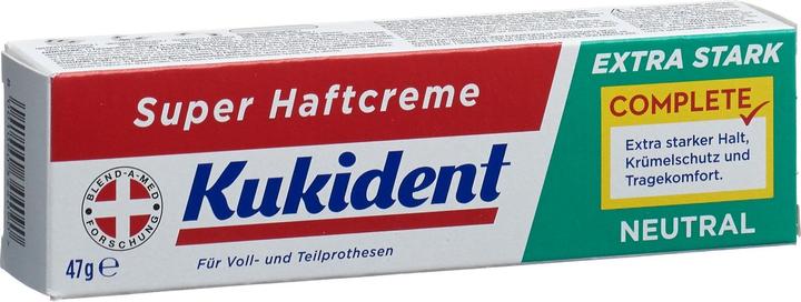 Kukident Super Haftcreme Complete extra stark neutral