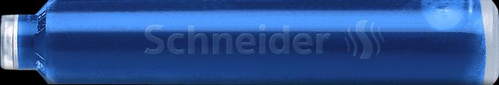 Produktbild Schneider Standard-Tintenpatronen, passend in u.v.a., königsblau, 6er (Tintenfass, Blau)
