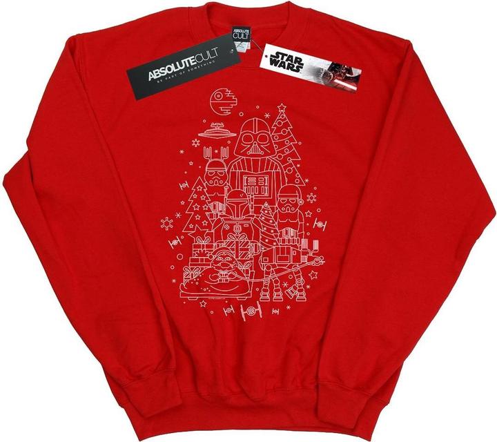 Star Wars Empire Christmas Sweatshirt (XXL)