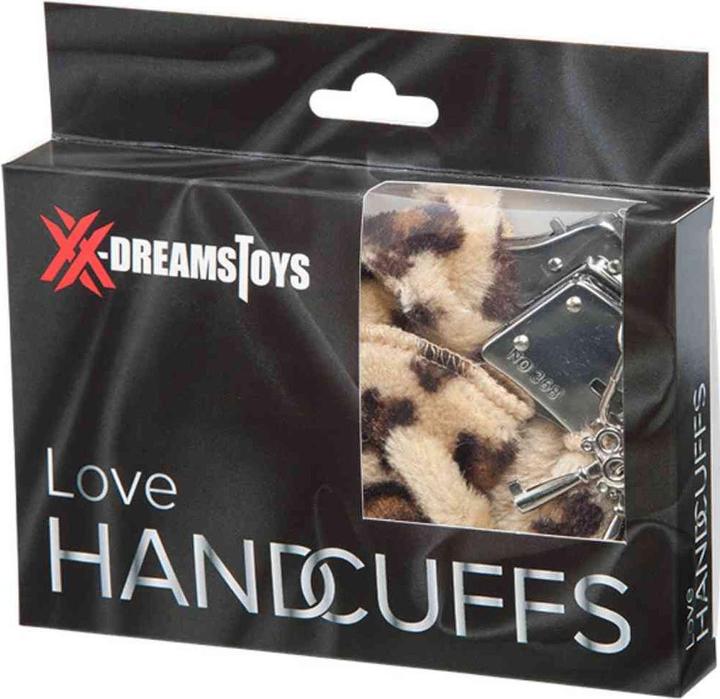 Produktbild XXdreamSToys XX-DREAMSTOYS Liebes-Handschellen m. Plüsch rot