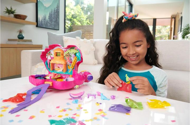 Produktbild Polly Pocket Flamingo-Party Spielset, inkl. 2 Figuren & Zubehör