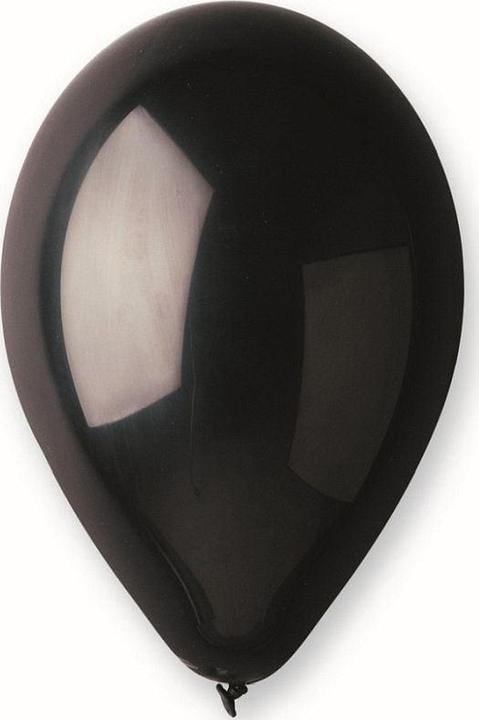Actual product image Gemar Pastel Balloons Black, G120, 33 cm, 50 pcs. (50 x)