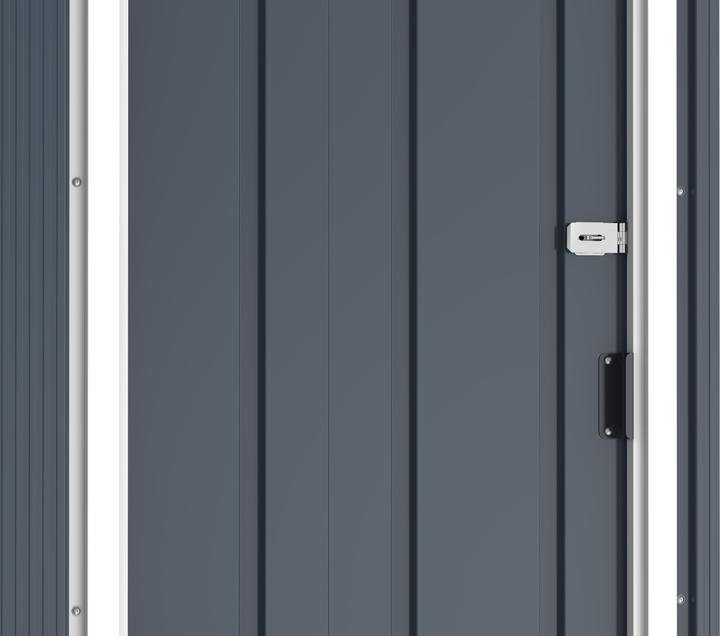 Produktbild Tepro Gerätehaus Eco 5x4, anthrazit/weiss