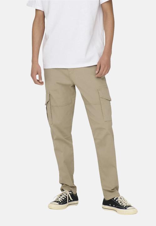 Actual product image Only & Sons Plain Cargo Trousers (W31/L32)