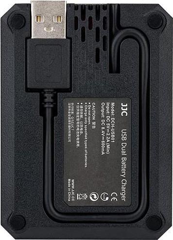 Produktbild JJC Duales USB-Ladegerät für Panasonic BLF19 / BLK22 (Kamera Akku Ladegerät)