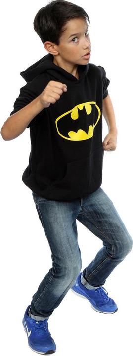 Immagine prodotto Batman Logo Felpa con Cappuccio Ragazzi (128)