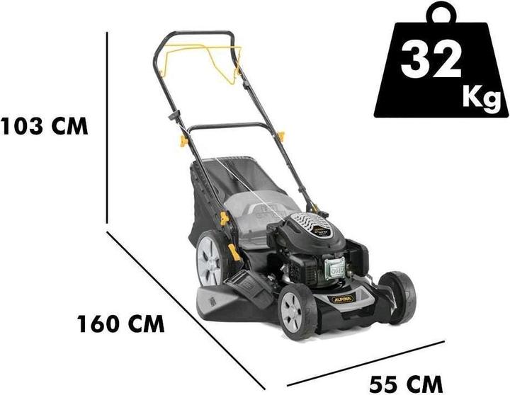 Produktbild Alpina Garden Benzin Rasenmäher ALPINA AL5 51 SAQ (Benzinbetrieb)